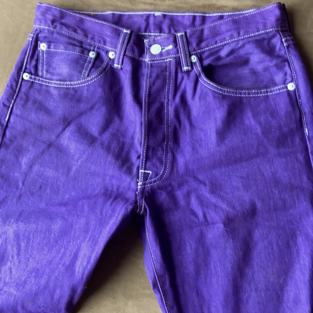 Purple genuine Levi’s 501